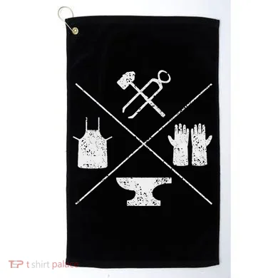 Blacksmithy Tools Blacksmithing Forging Blacksmith Golf Towel