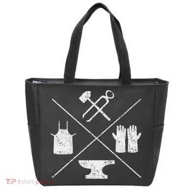 Blacksmithy Tools Blacksmithing Forging Blacksmith Tote Bag