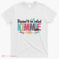 Blessed To Be Called Kimmie Colorful Gifts T-Shirt thumb 0
