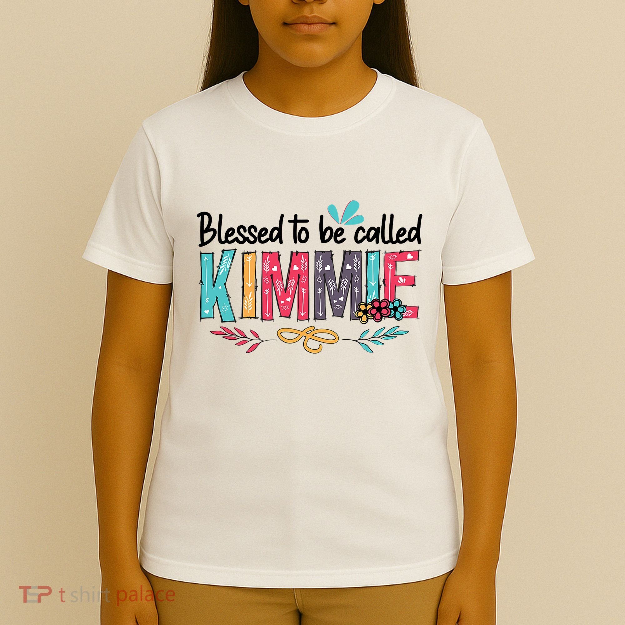 Blessed To Be Called Kimmie Colorful Gifts T-Shirt