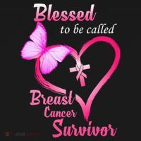 Blessed To Be Called Breast Cancer Survivor Butterfly Heart Women's Tank Top thumb 5