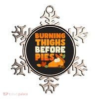 Burning Thighs Before Pies Thanksgiving Turkey Running Trot Ornament thumb 0
