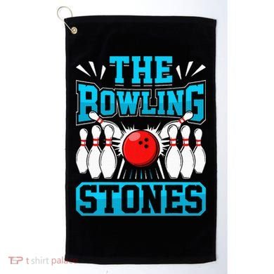 Bowling The Bowling Stones Golf Towel