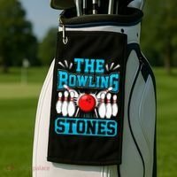 Bowling The Bowling Stones Golf Towel thumb 2