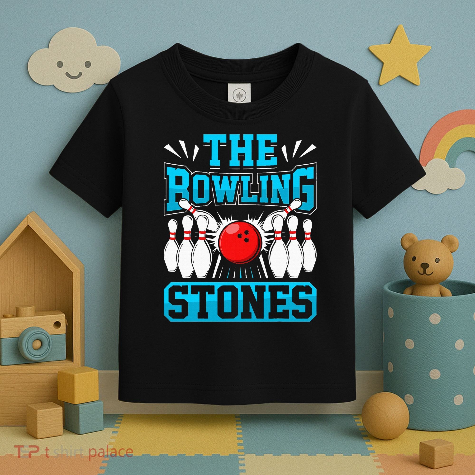 Bowling The Bowling Stones Toddler T-Shirt