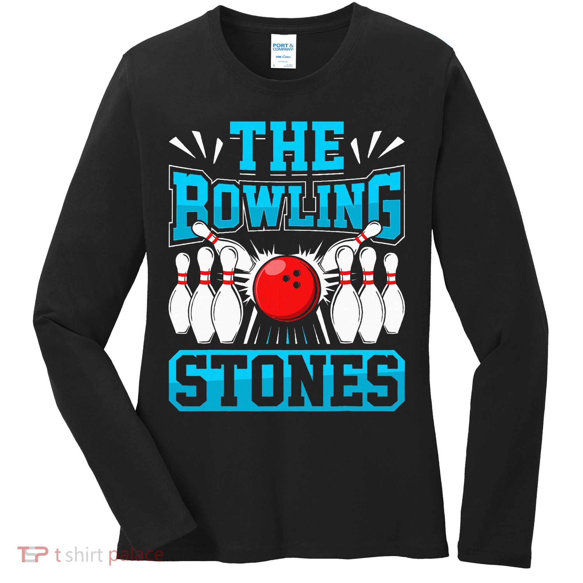 Bowling The Bowling Stones Women's Long Sleeve Shirt