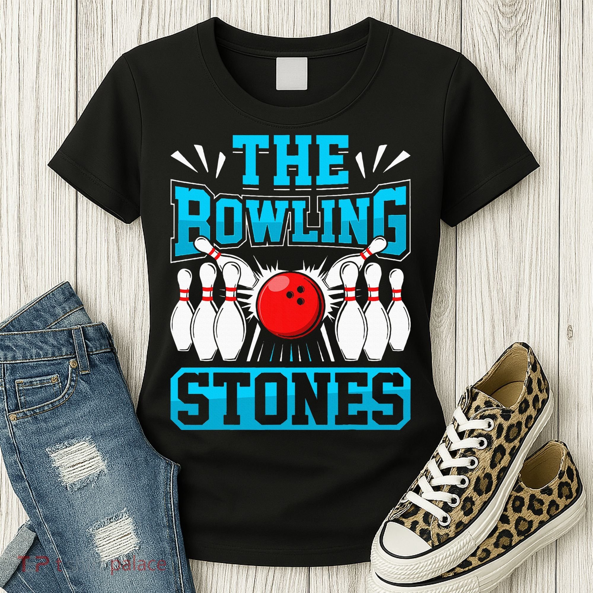 Bowling The Bowling Stones Women's T-Shirt