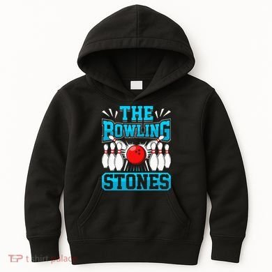 Bowling The Bowling Stones Kids Hoodie