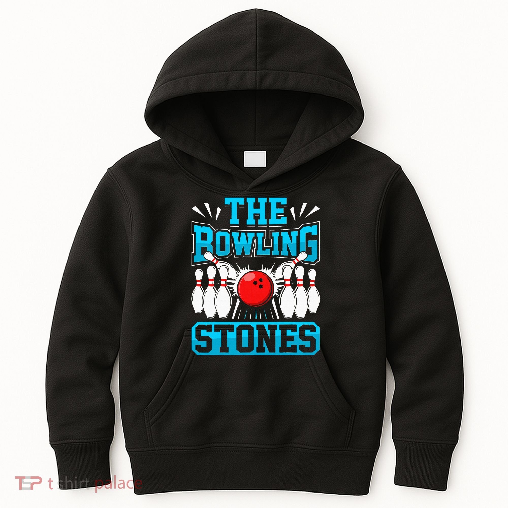 Bowling The Bowling Stones Kids Hoodie