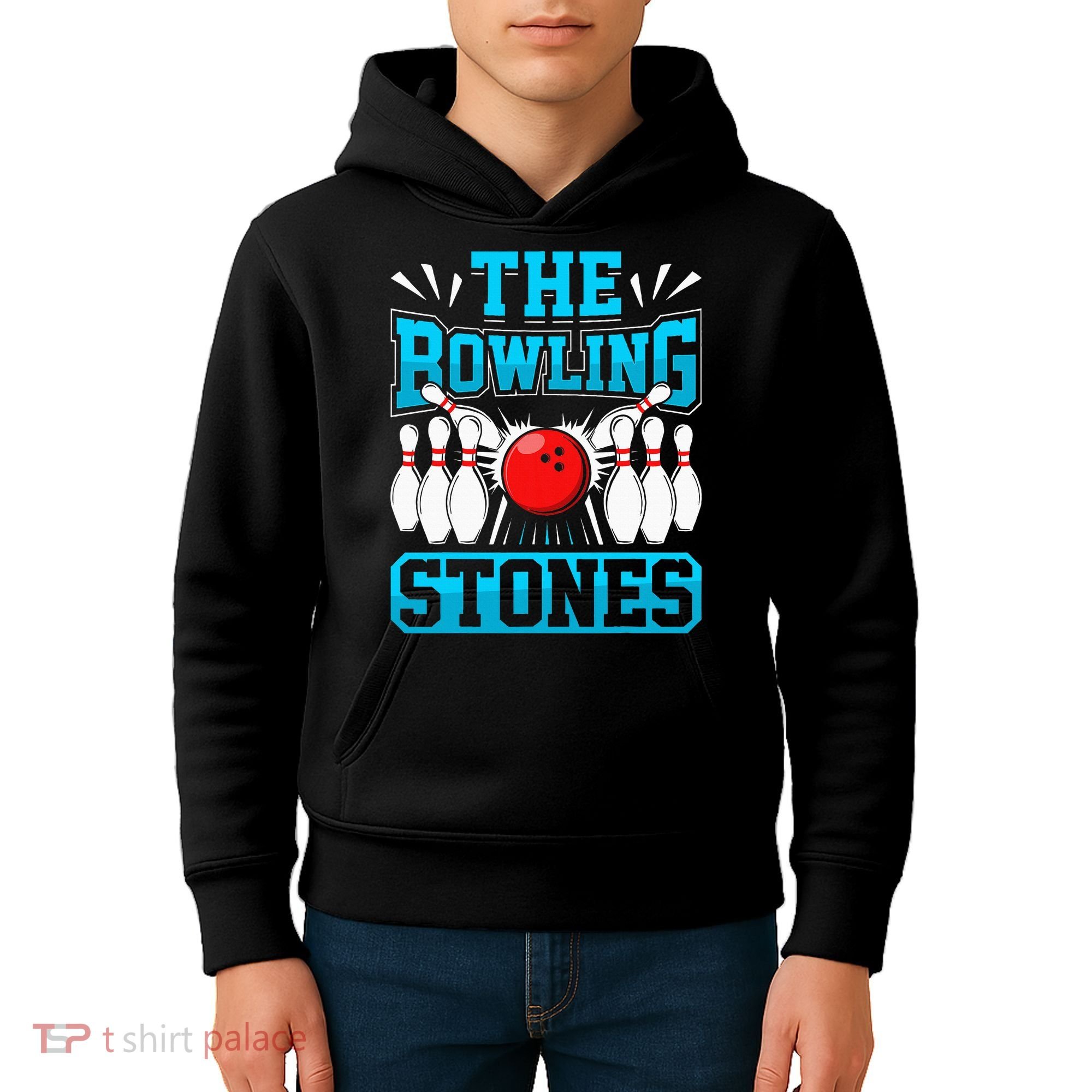 Bowling The Bowling Stones Kids Hoodie