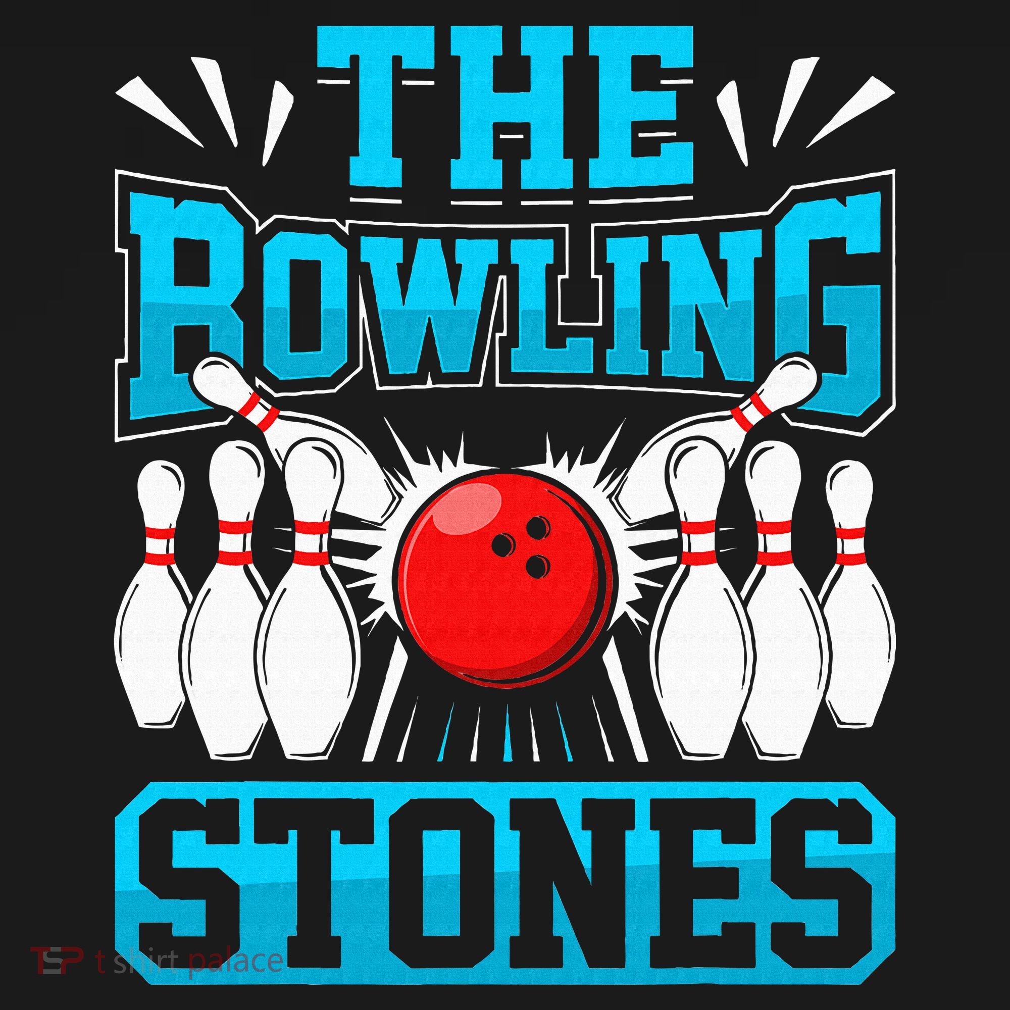 Bowling The Bowling Stones Kids T-Shirt