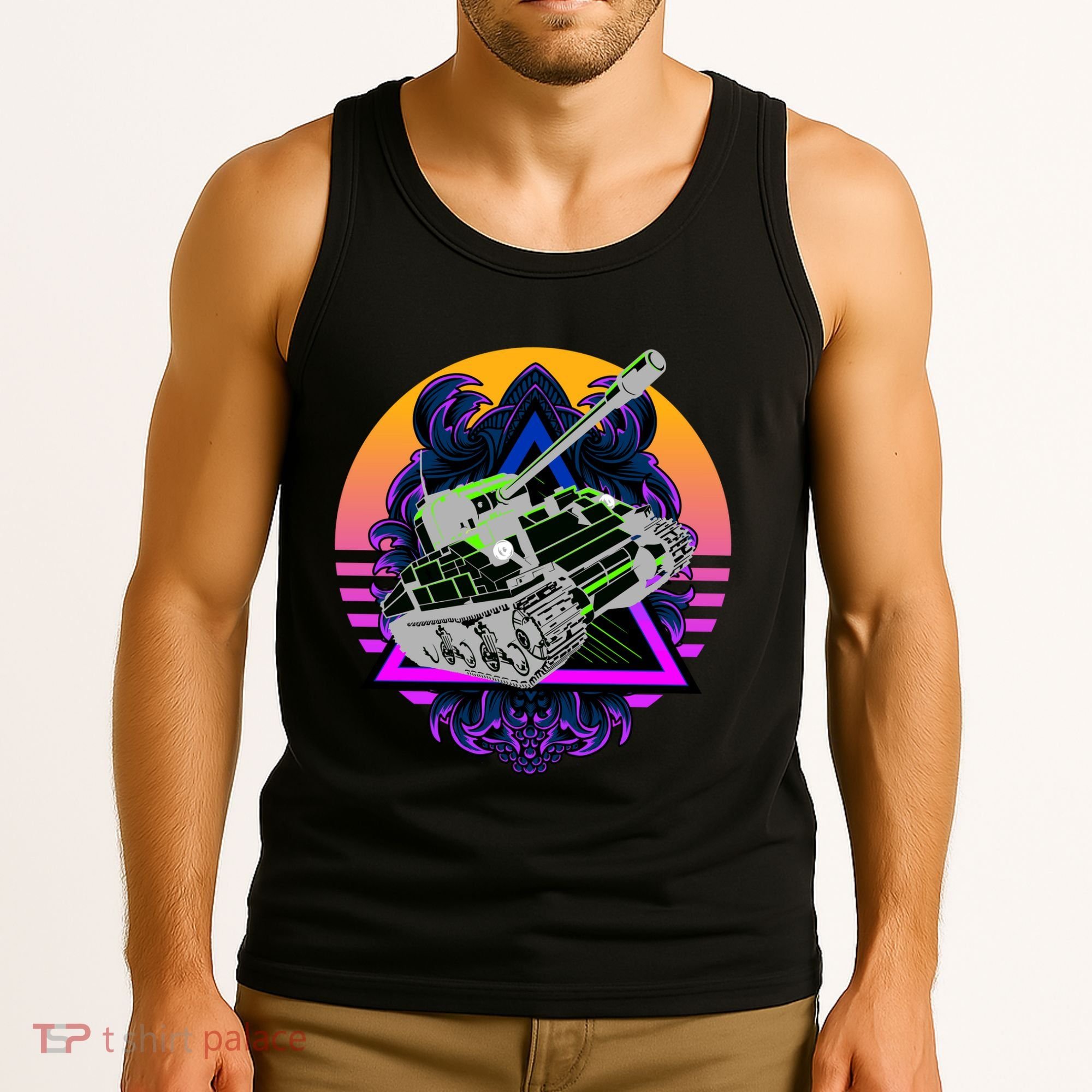 Battle Tank Tank Top
