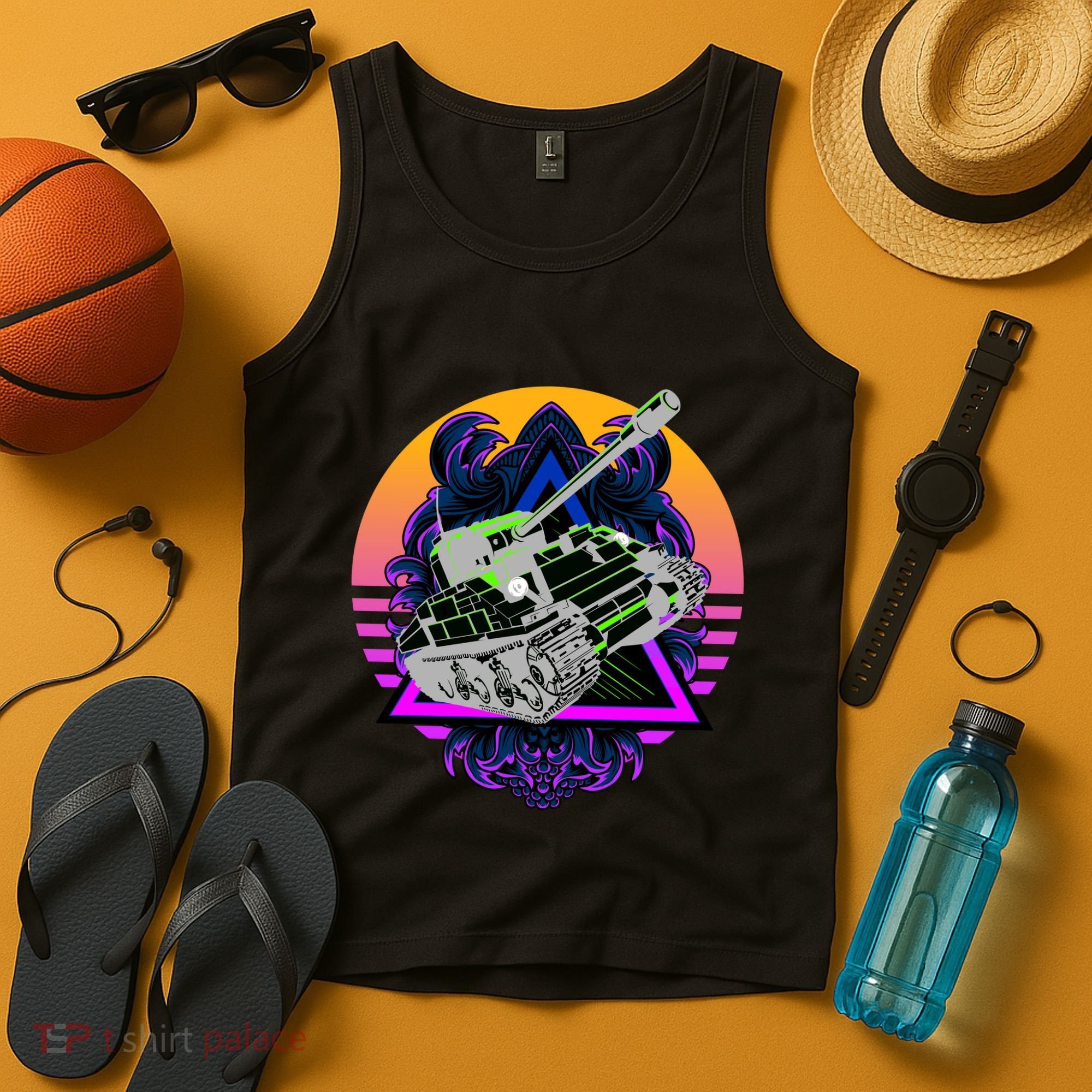 Battle Tank Tank Top