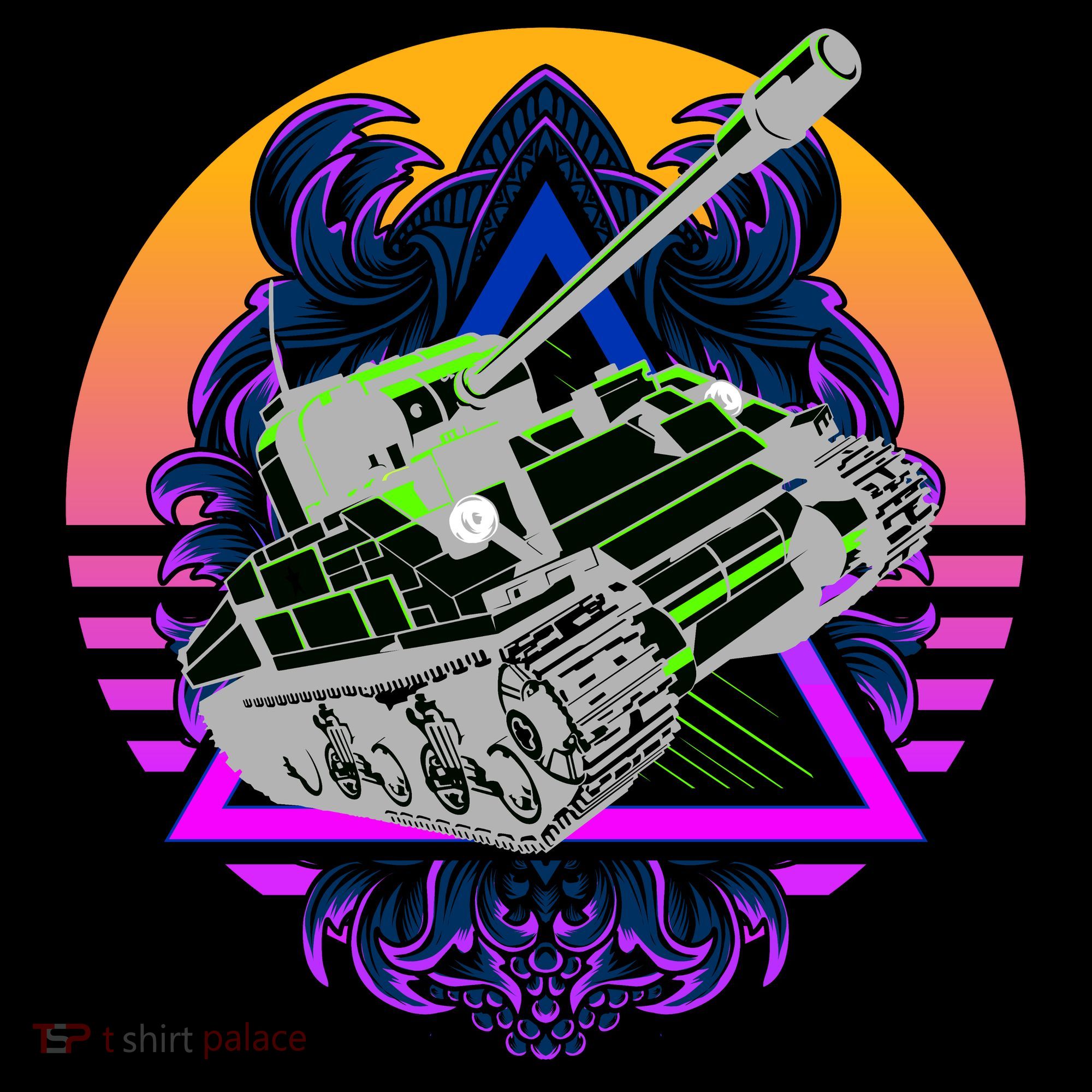 Battle Tank Tank Top