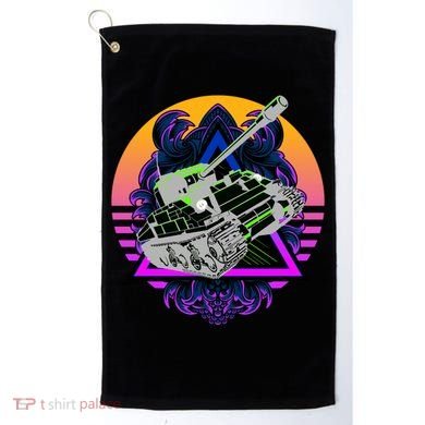 Battle Tank Golf Towel