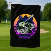 Battle Tank Golf Towel thumb 1