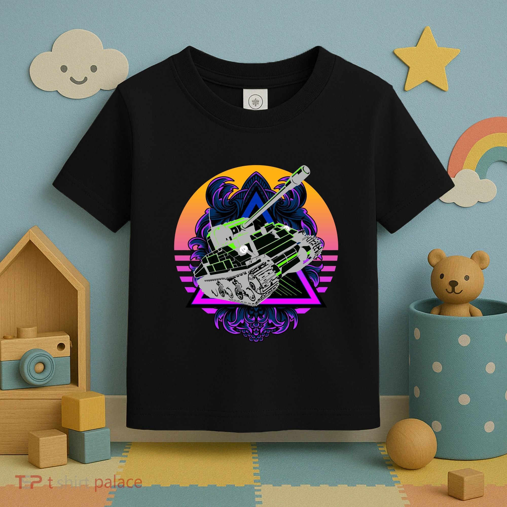 Battle Tank Toddler T-Shirt