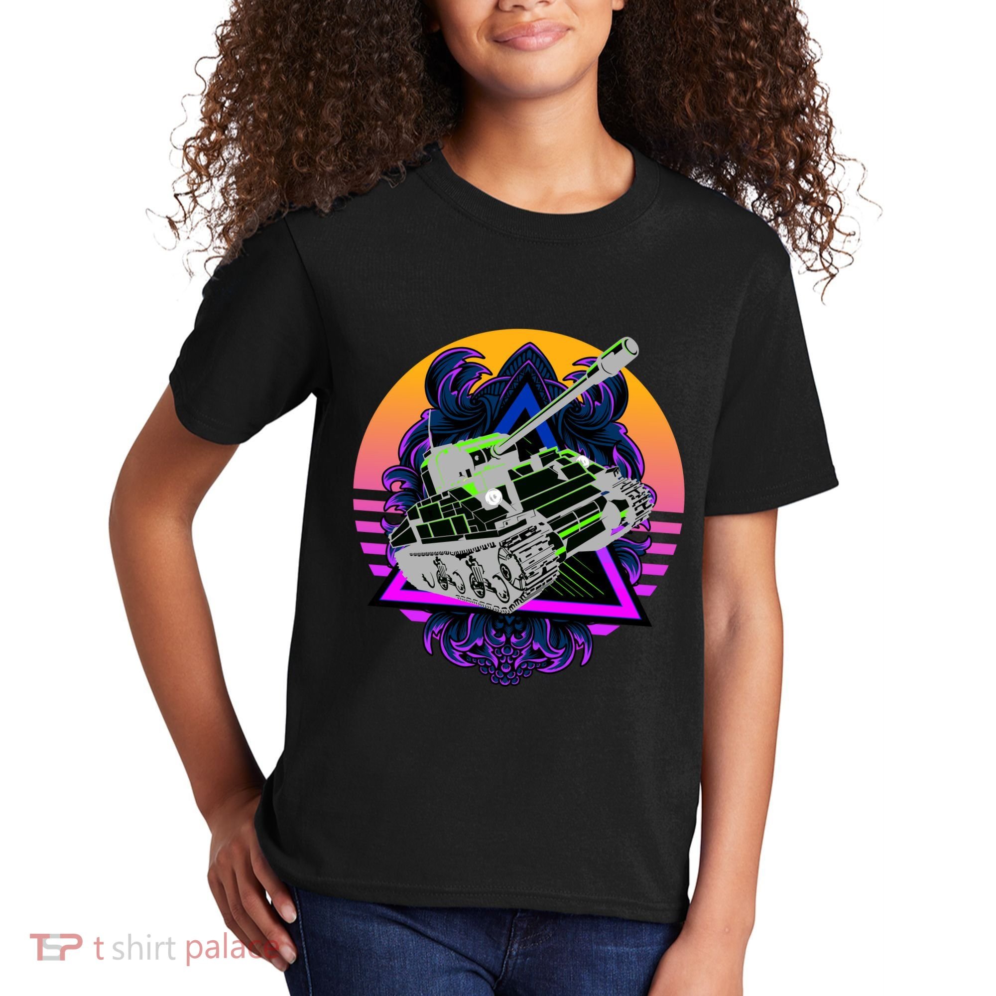 Battle Tank Kids T-Shirt