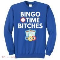 Bingo Time Bitches Funny Bingo Player Game Lover Gift Humor Cute Gift Sweatshirt thumb 0