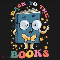 Back To Books Back To School Theme Long Sleeve Shirt thumb 2