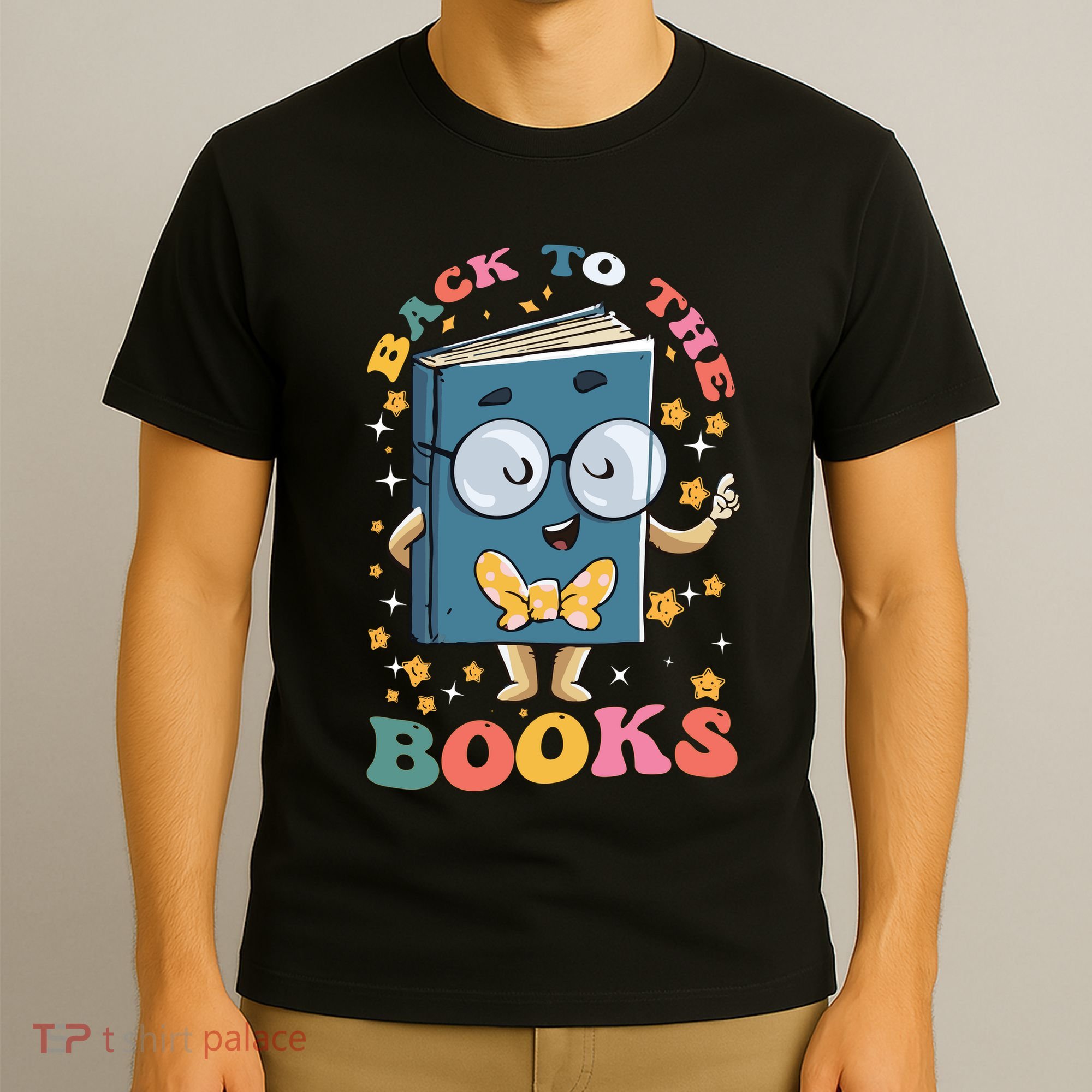 Back To Books Back To School Theme T-Shirt