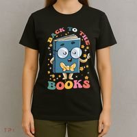 Back To Books Back To School Theme T-Shirt thumb 4