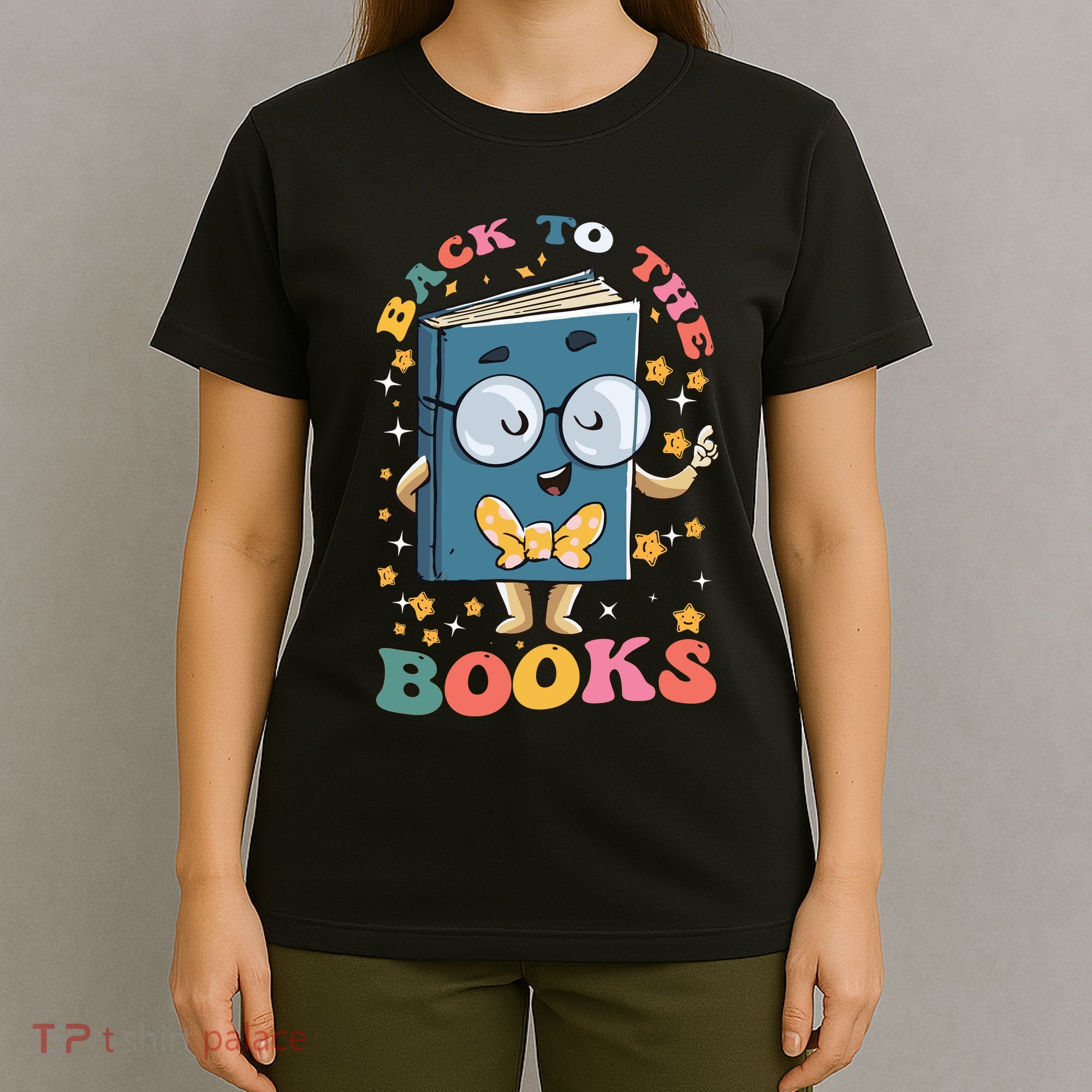 Back To Books Back To School Theme T-Shirt