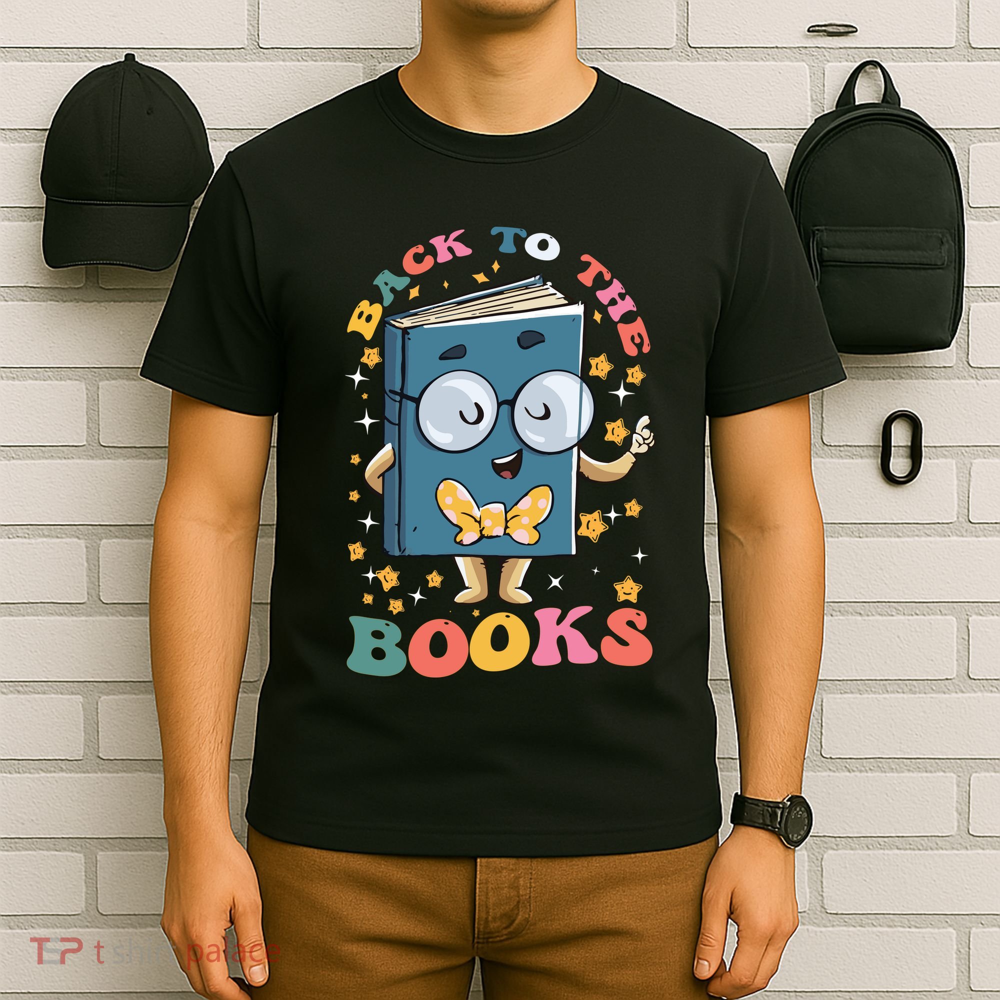 Back To Books Back To School Theme T-Shirt