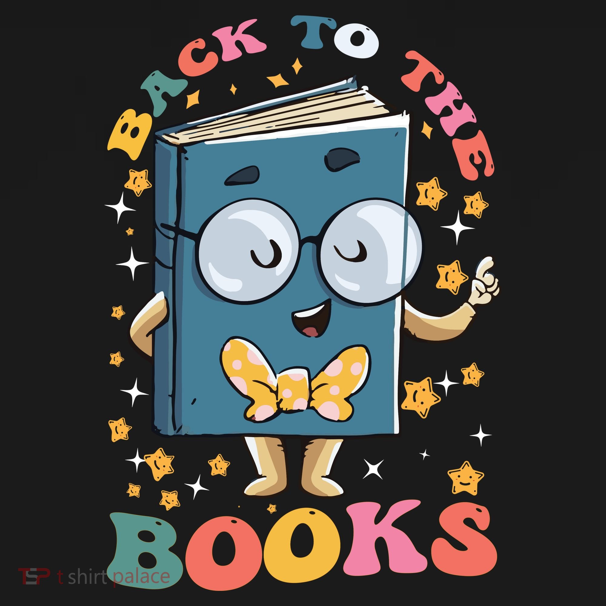 Back To Books Back To School Theme T-Shirt
