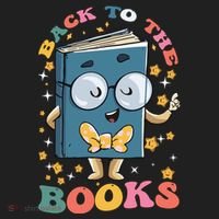 Back To Books Back To School Theme Hat thumb 2