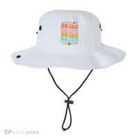 Bride To Be Bridal Shower Groovy Bachelorette Party Matching Bucket Hat thumb 0