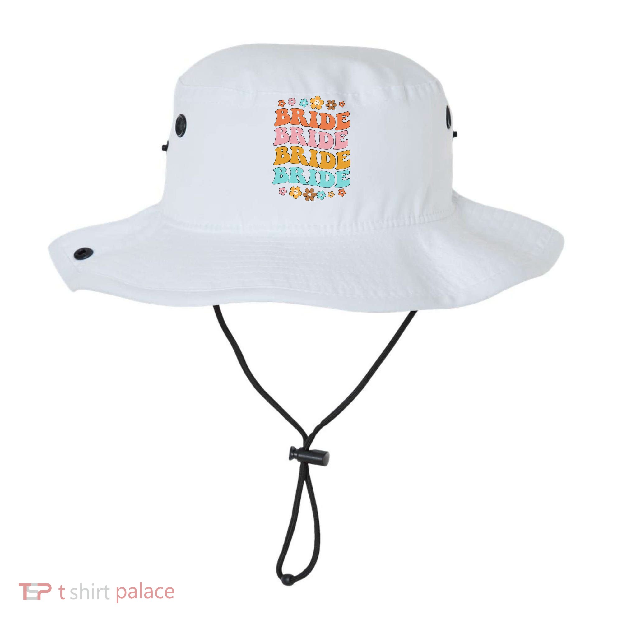 Bride To Be Bridal Shower Groovy Bachelorette Party Matching Bucket Hat