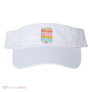 Bride To Be Bridal Shower Groovy Bachelorette Party Matching Visor
