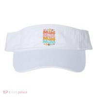 Bride To Be Bridal Shower Groovy Bachelorette Party Matching Visor thumb 0