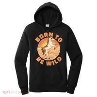 Born To Be Wild Horse Sunset Women's Hoodie thumb 0