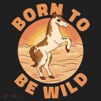 Born To Be Wild Horse Sunset Tumbler thumb 3