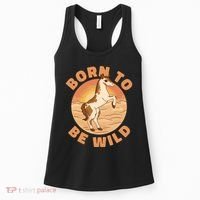 Born To Be Wild Horse Sunset Women's Tank Top thumb 0