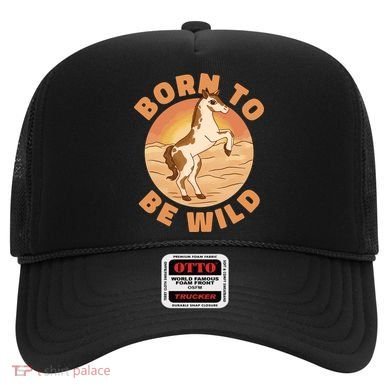 Born To Be Wild Horse Sunset Hat
