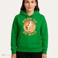 Born To Be Wild Horse Sunset Hoodie thumb 5