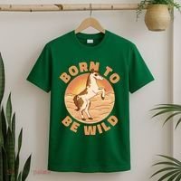 Born To Be Wild Horse Sunset T-Shirt thumb 2