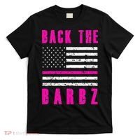 Back The Barbz Flag Love Barbs 4th Of July T-Shirt thumb 0