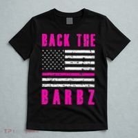 Back The Barbz Flag Love Barbs 4th Of July T-Shirt thumb 5