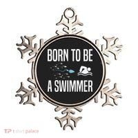 Born To Be A Swimmer Swimming Sport Swimmer Ornament thumb 0