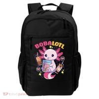 Boba Tea Bubble Tea Milk Tea Anime Axolotl Cute Kawaii Gift Backpack thumb 0