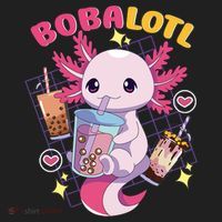 Boba Tea Bubble Tea Milk Tea Anime Axolotl Cute Kawaii Gift Tumbler thumb 3