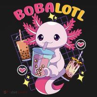 Boba Tea Bubble Tea Milk Tea Anime Axolotl Cute Kawaii Gift Mousepad thumb 1