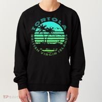 Bvi Tortola British Caribbean Island Souvenir Women's Sweatshirt thumb 0