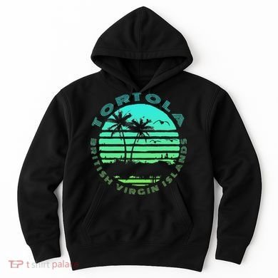Bvi Tortola British Caribbean Island Souvenir Hoodie