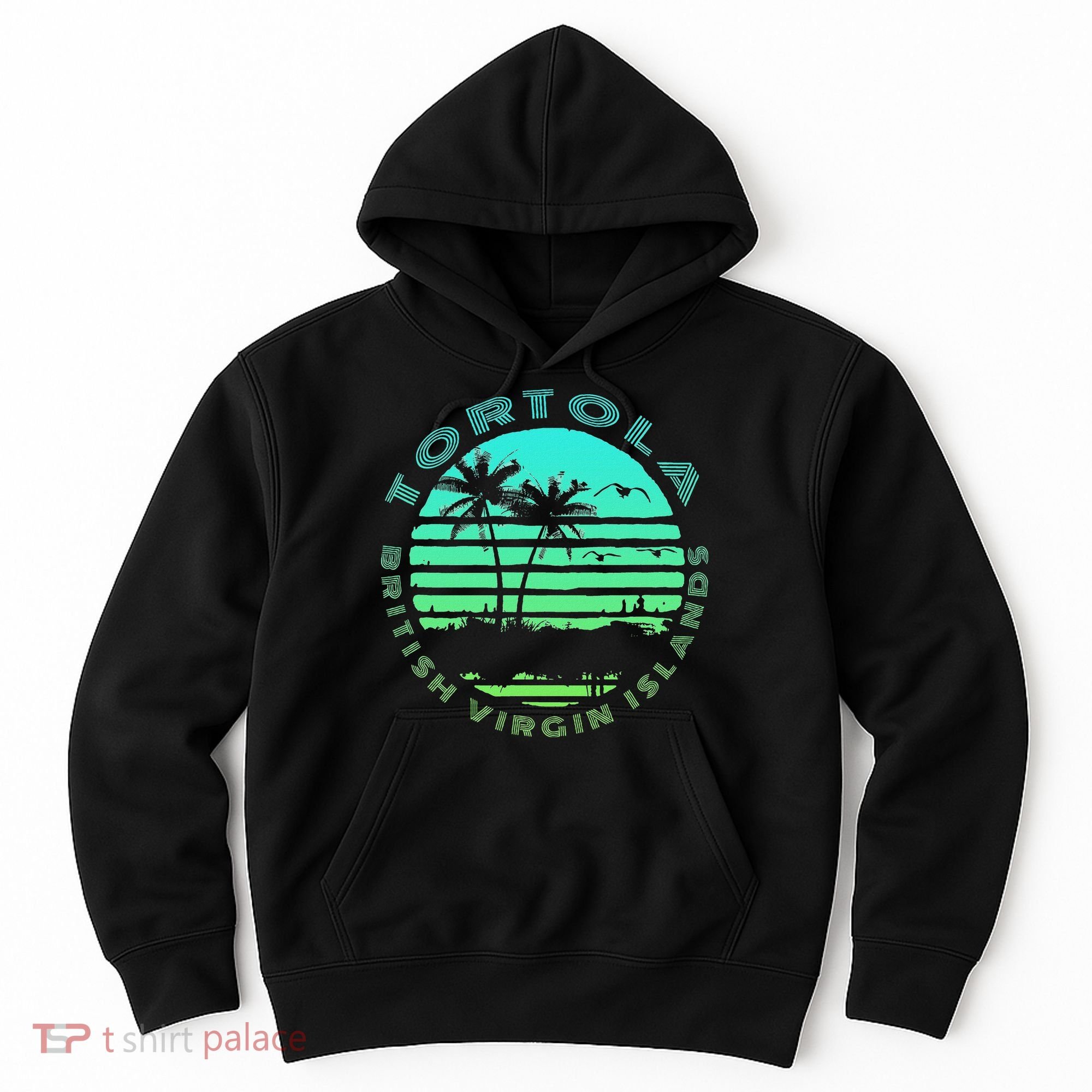 Bvi Tortola British Caribbean Island Souvenir Hoodie