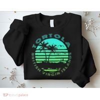 Bvi Tortola British Caribbean Island Souvenir Sweatshirt thumb 2
